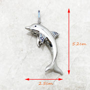 Blue Dolphin Pendant