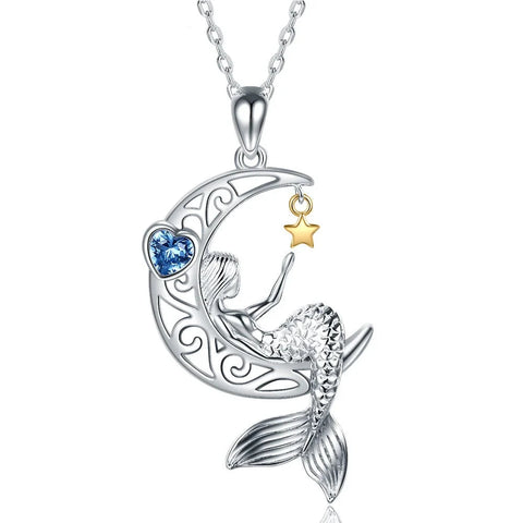 Moonlit Mermaid Necklace