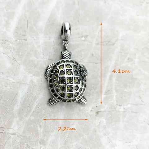 Green Turtle Pendant