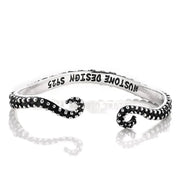 Octopus Tentacle Silver Bracelet