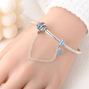 Ocean Shell Silver Bracelet