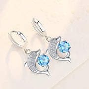 Dolphin Huggie Earrings