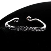 Octopus Tentacle Silver Bracelet