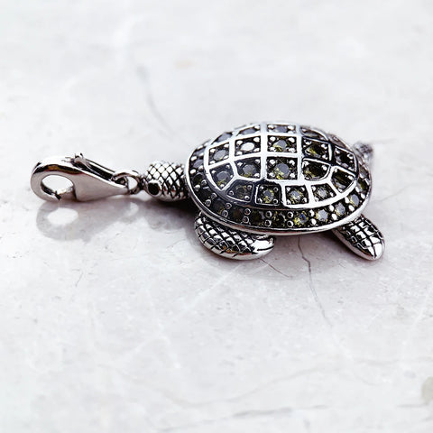 Green Turtle Pendant